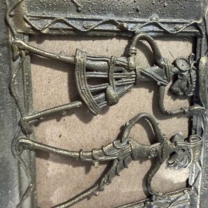 Artistic Metal Wall Decor 4”x4”